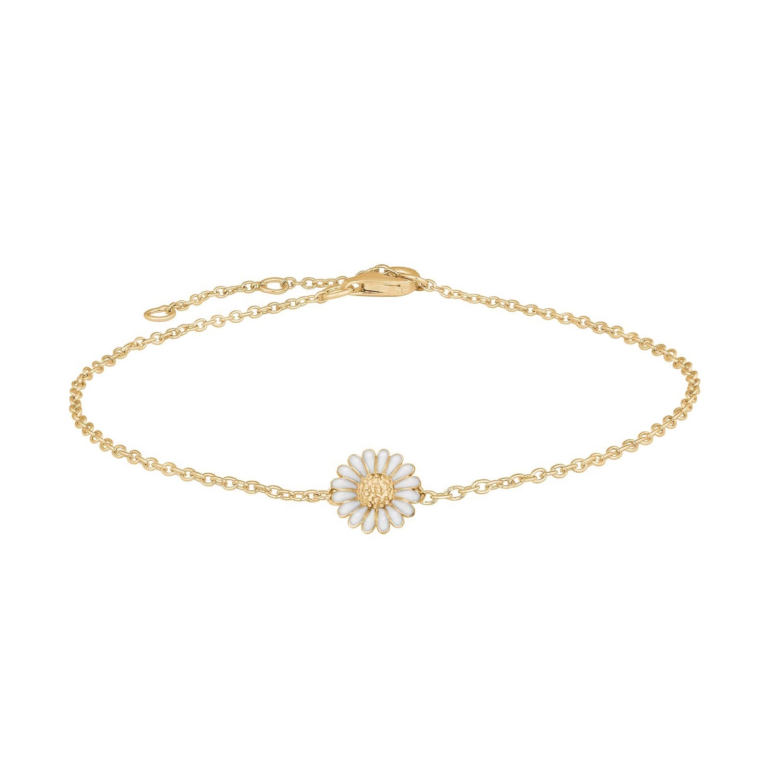 Verg. Silberarmband Margerite 10mm
