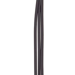 System Kette aus Kautschuk mit 3 Reihen 42cm