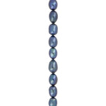 Süsswasser Baroque Perle Grau 10 mm