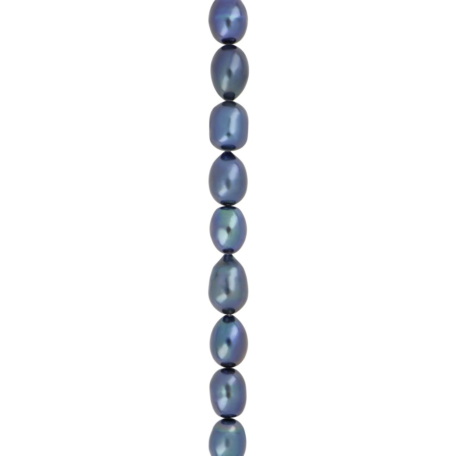 Süsswasser Baroque Perle Grau 10 mm