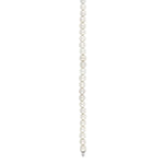 Freshwaterpearlnecklace white 8mm 45cm