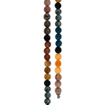 Jasper, brown snow flake jasper, sponge quartz, carnelian, lava stone, picture jasper, avent