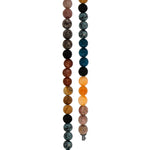 Jasper, brown snow flake jasper, sponge quartz, carnelian, lava stone, picture jasper, avent