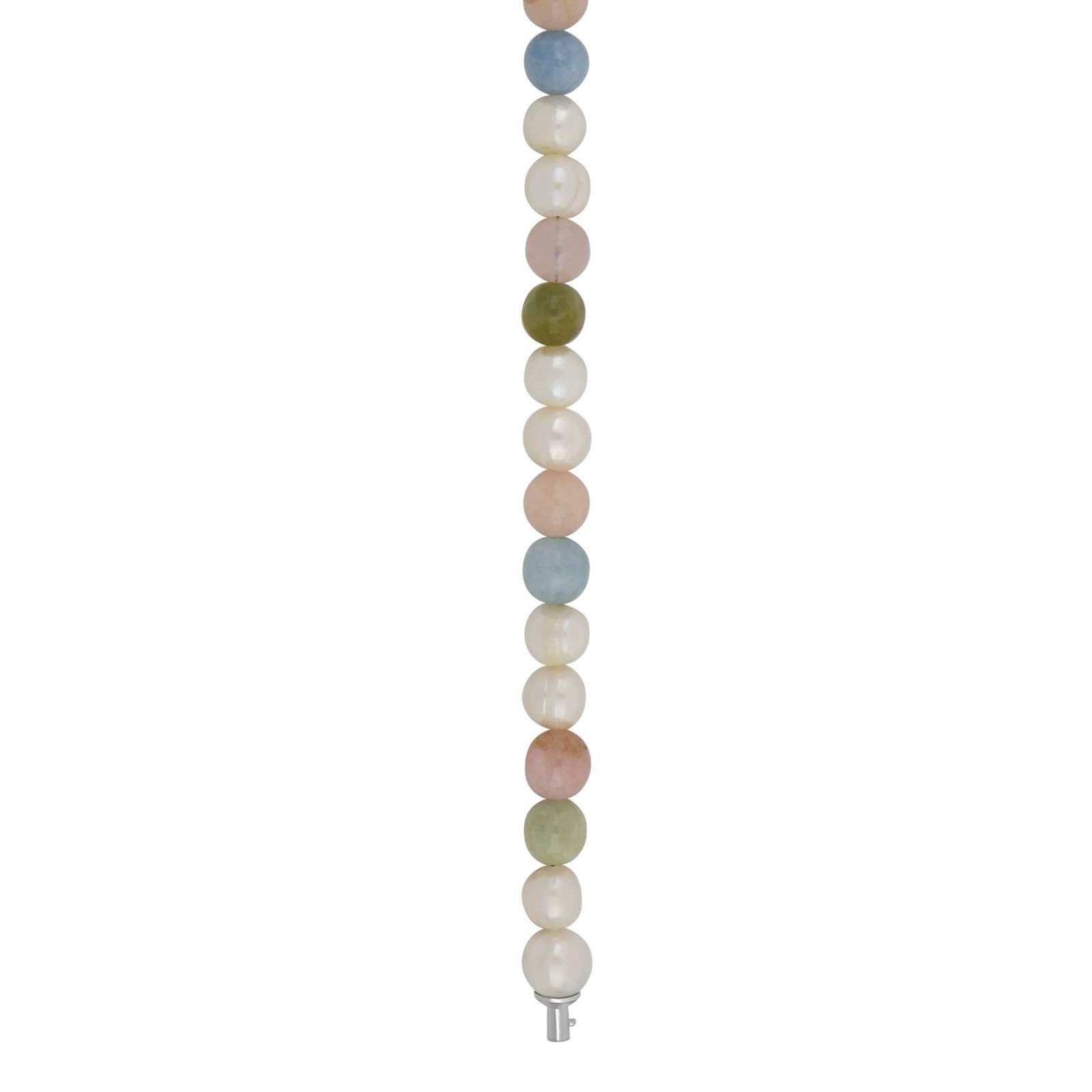 Süßwasserperle, Multi Schwammquarz System-Kette