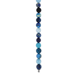 10mm emperor stone, sponge quartz, blue agate, lapis, howlite