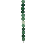 Grüner Achat, Prehnit, Grüner Aventurin System-Kette 10mm