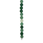 Grüner Achat, Prehnit, Grüner Aventurin System-Kette 10mm