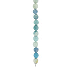 Amazonit, Howlith, Fluorit System-Kette 10mm