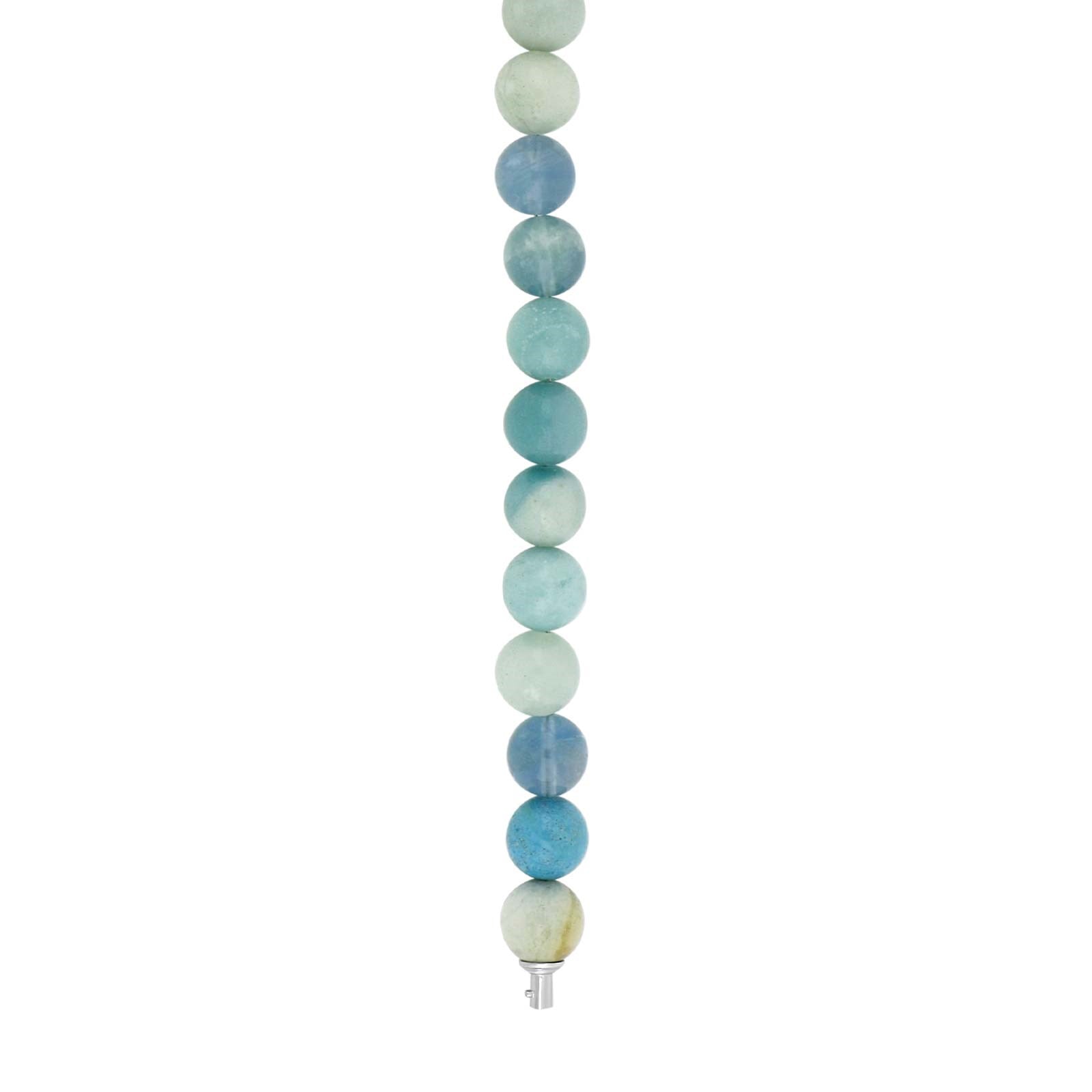 Amazonit, Howlith, Fluorit System-Kette 10mm