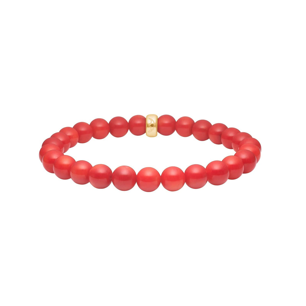 Bamboo coral 7mm armbånd