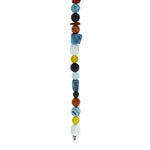 Aquamarin, Jade, agate, Jasper, Opal, Rav, Grøn tigerøje, Red Bamboo, Larimar, Aventurin, Labradorit