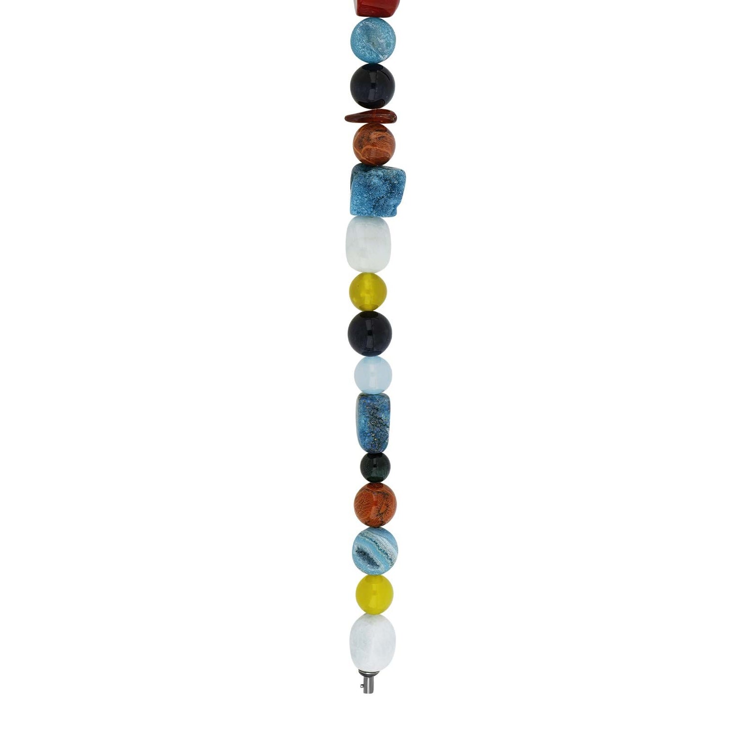 Aquamarin, Jade gelb, Achat, Jaspis, Opal, Bernstein, Grünes Tigerauge, Bamboo Koralle, Larimar, Ari