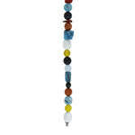 Aquamarin, Jade gelb, Achat, Jaspis, Opal, Bernstein, Grünes Tigerauge, Bamboo Koralle, Larimar, Ari