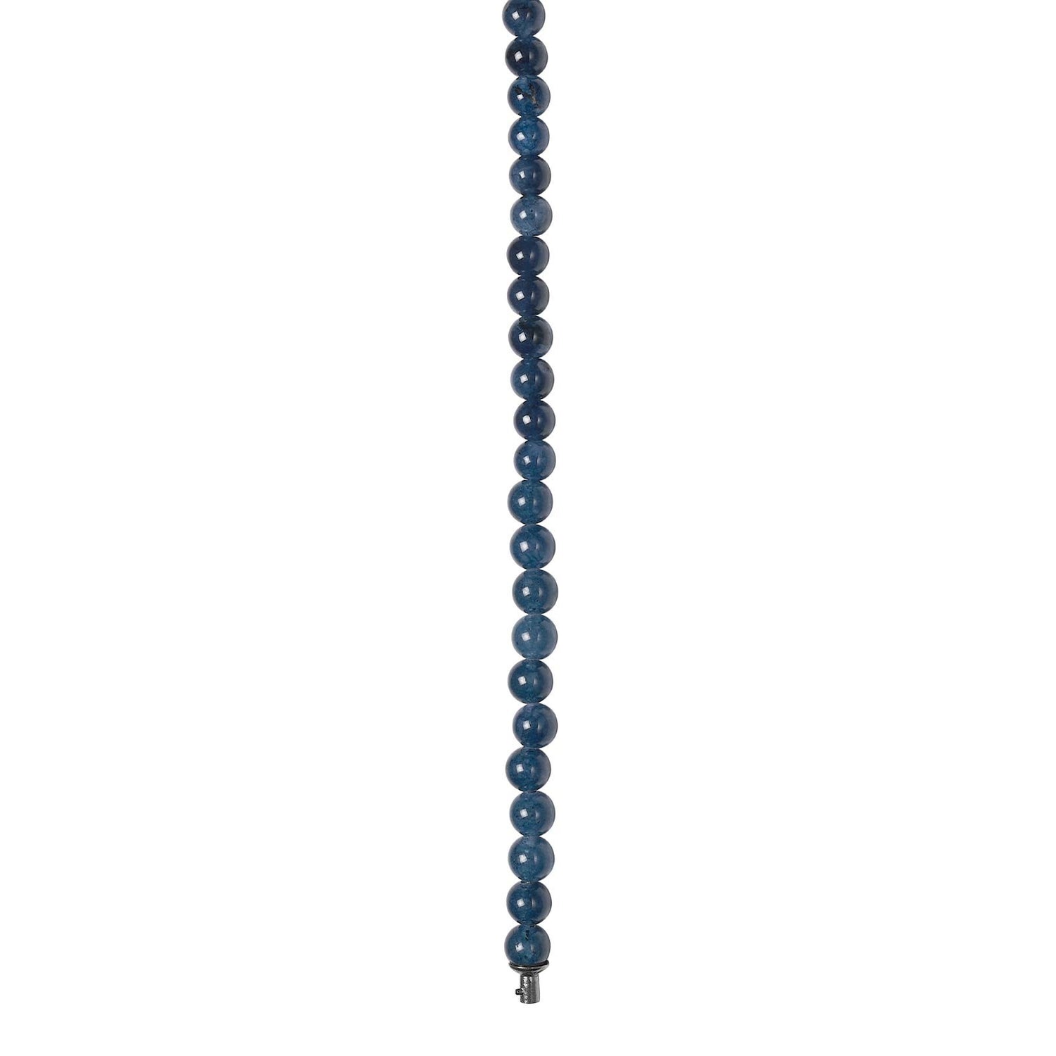 Blauer Schwammquarz 6mm System-Kette
