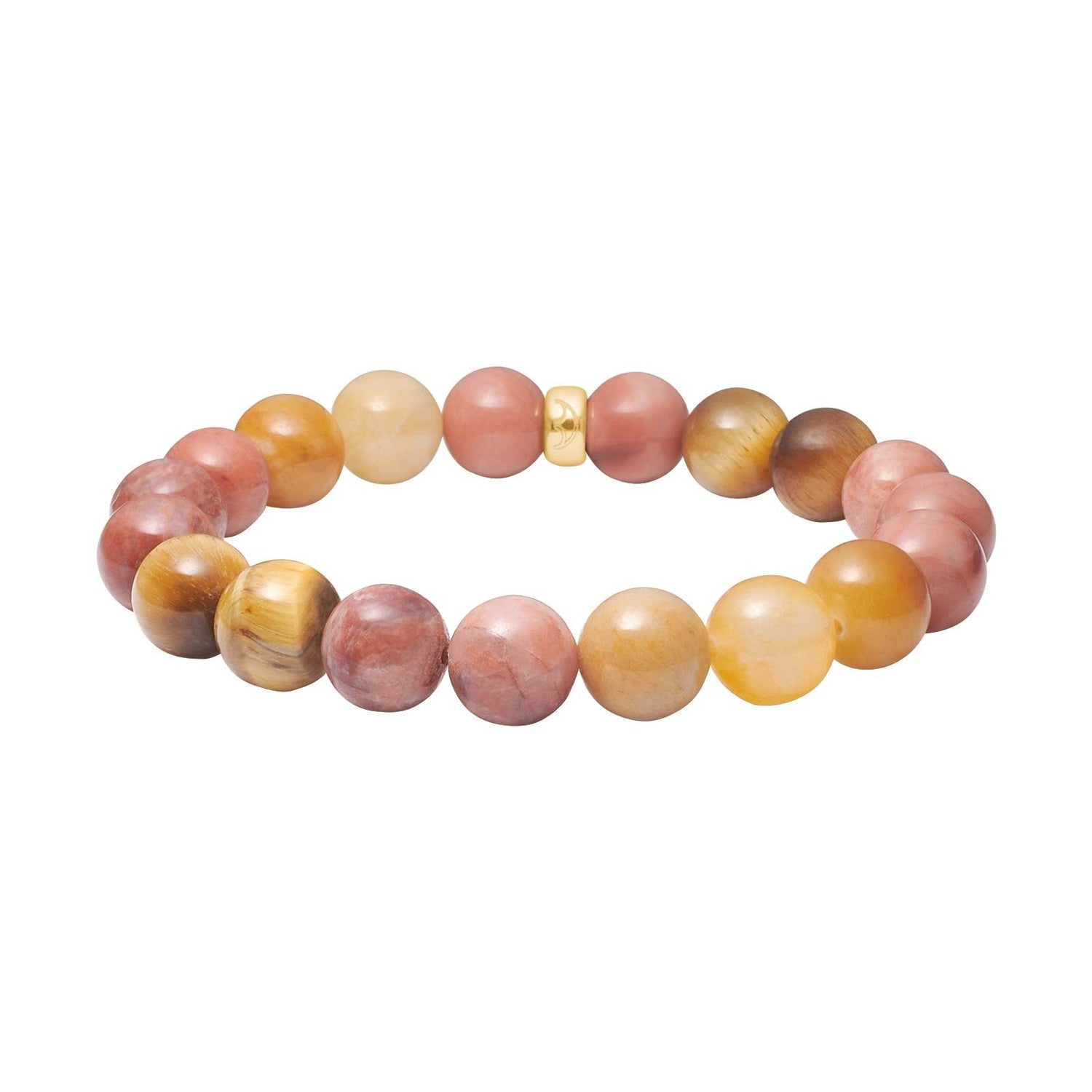 Tiger eye, jade, jasper Armband