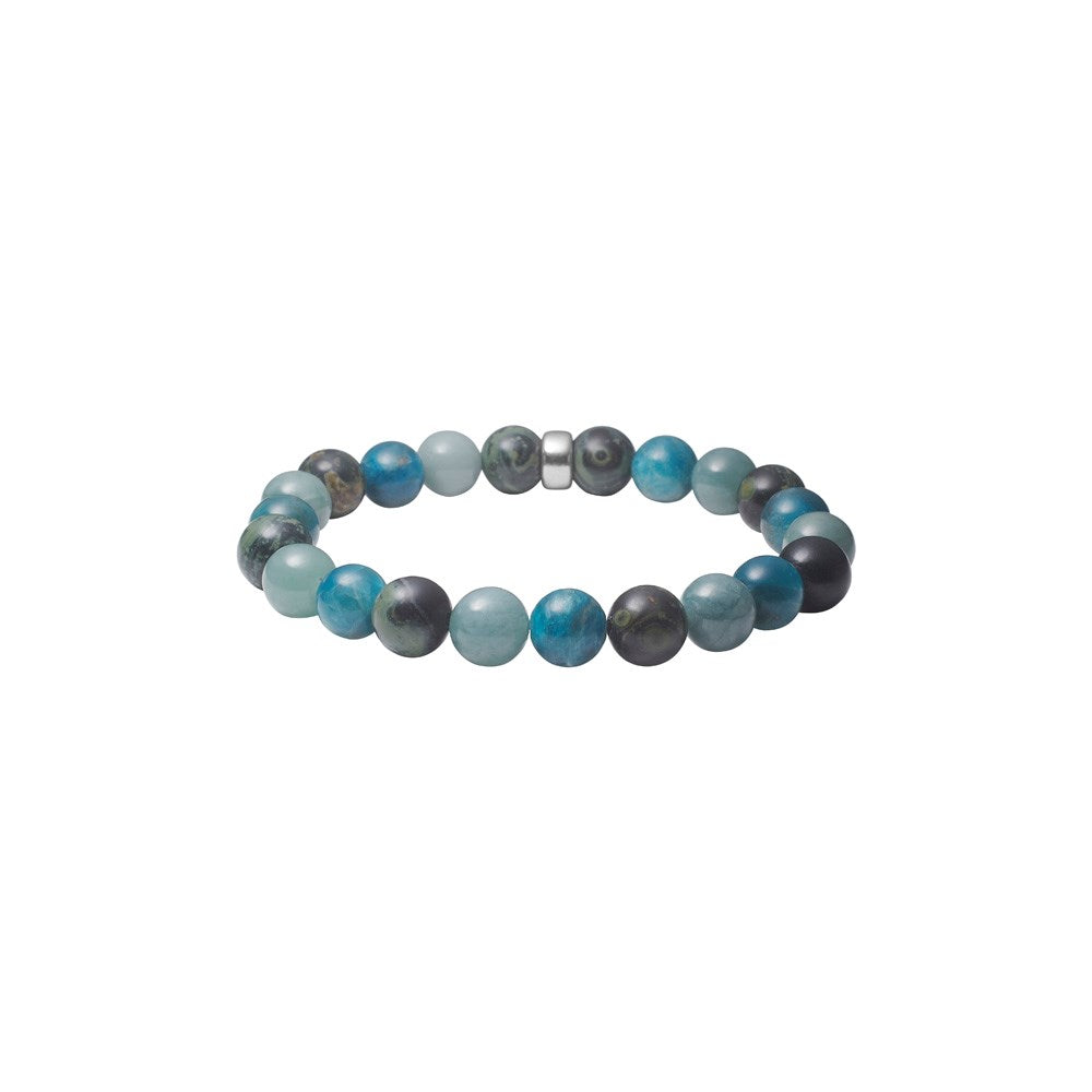 Apatit, Nephrit, Jaspis Armband 8 mm