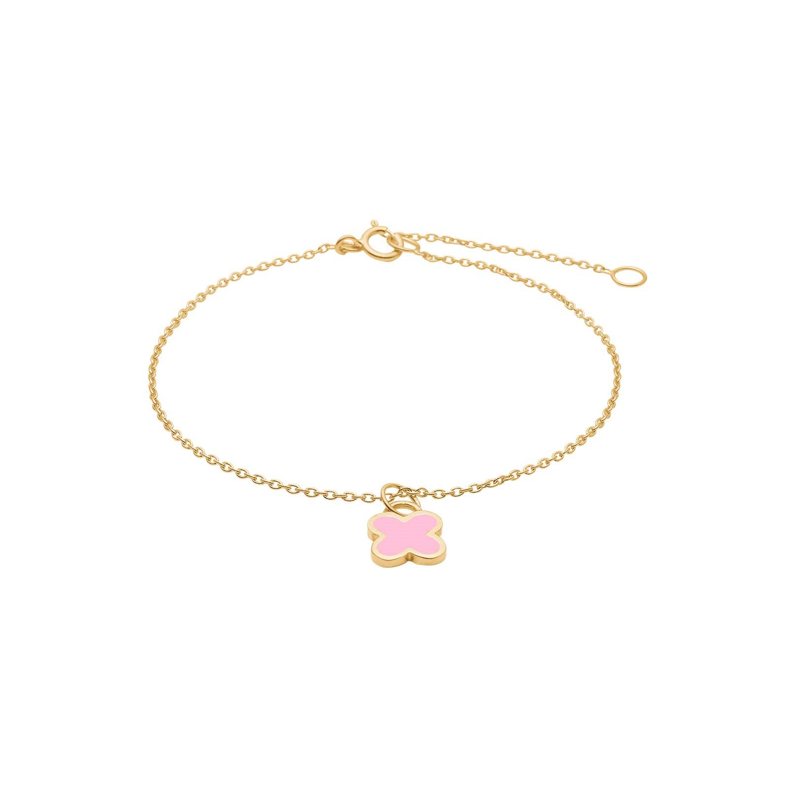 Verg. Silber Armband m. rosa epoxy