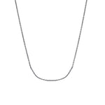 Ox. Silberhalskette 42+3cm