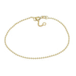 Vergoldetes Silber Armband Ball*