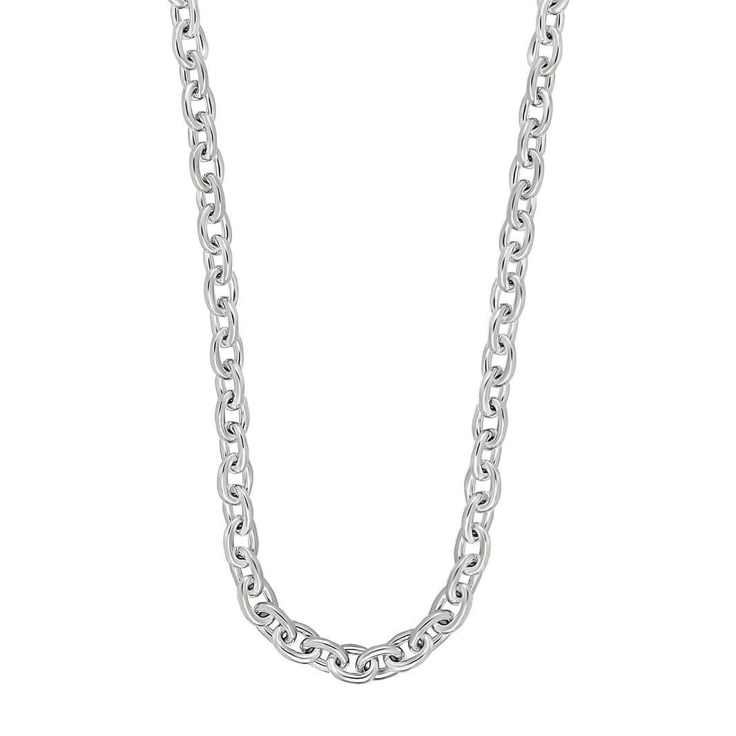 Rhod. Silver Halskette