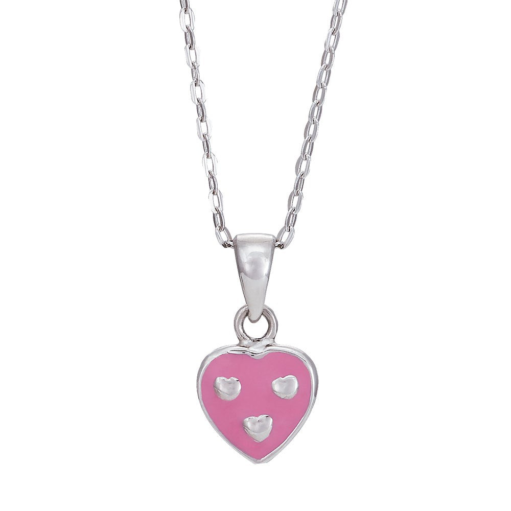 Rhd. silber Halskette 38+2cm