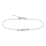 Rhod. S.armband ETERNITY52 Unendlichkeitszeich