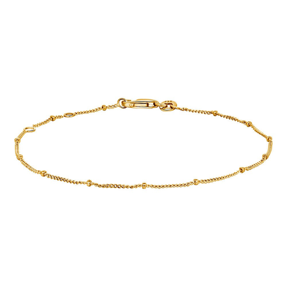 Zilveren armband LINE52 - Verguld