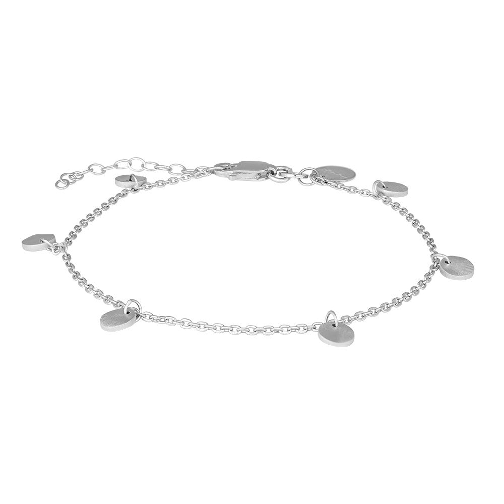 Rhd. Silber Armband DISC52 5mm