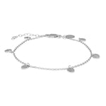 Rhd. Silber Armband DISC52 5mm