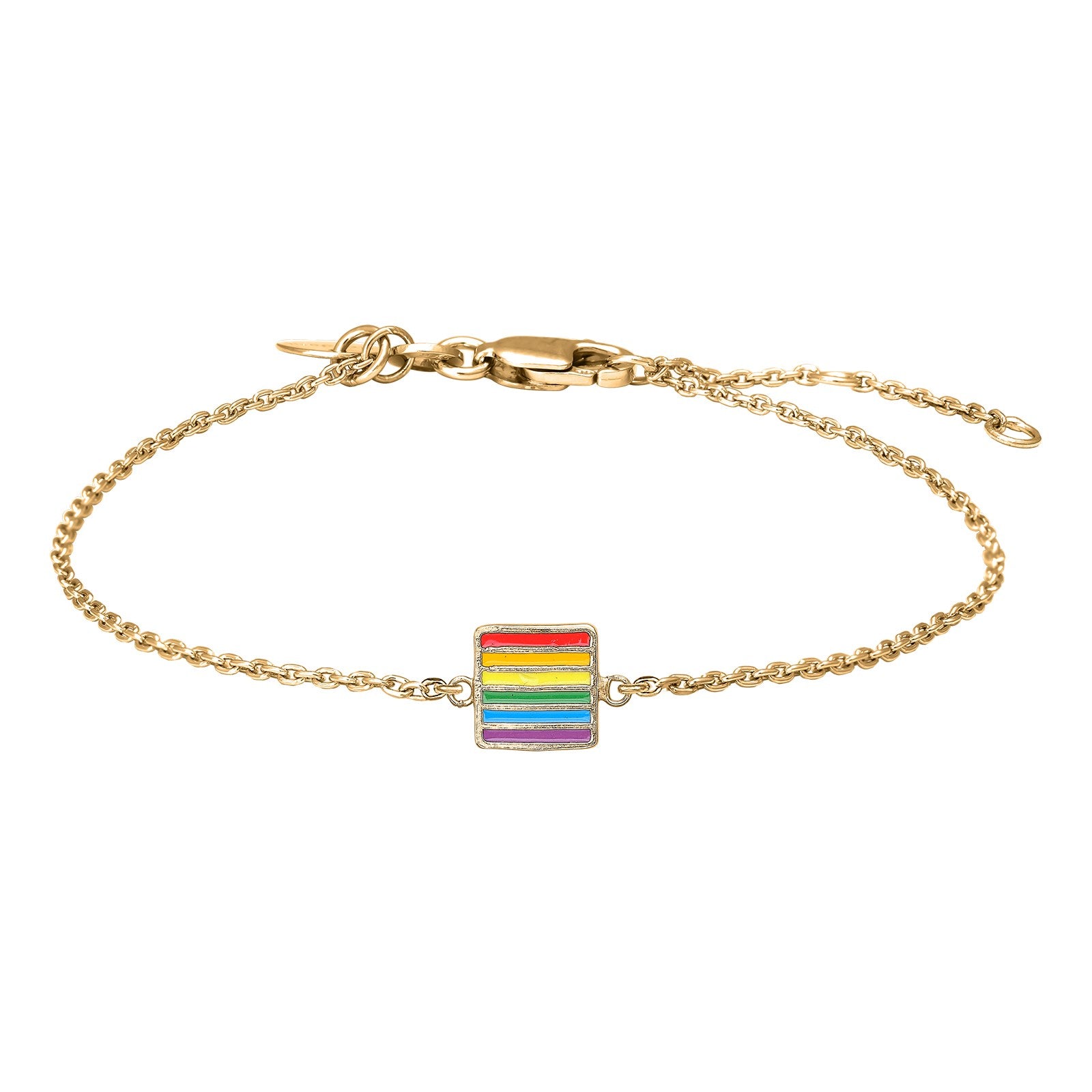 Silberarmband LGBT52 8mm