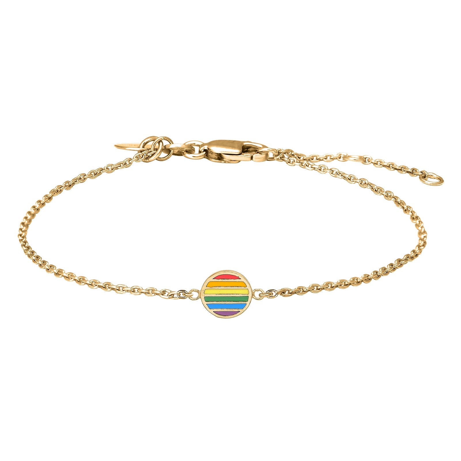 Silberarmband LGBT52 8mm