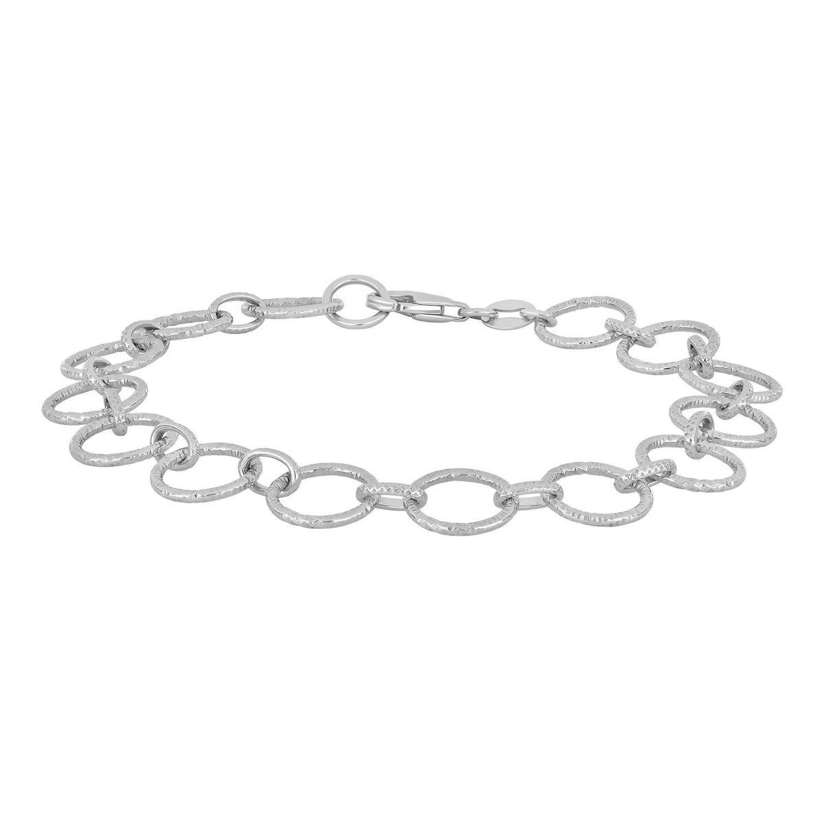 Rhd. sil bracelet ADD52