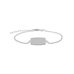 Silber-Armband cushion, TENNANOR