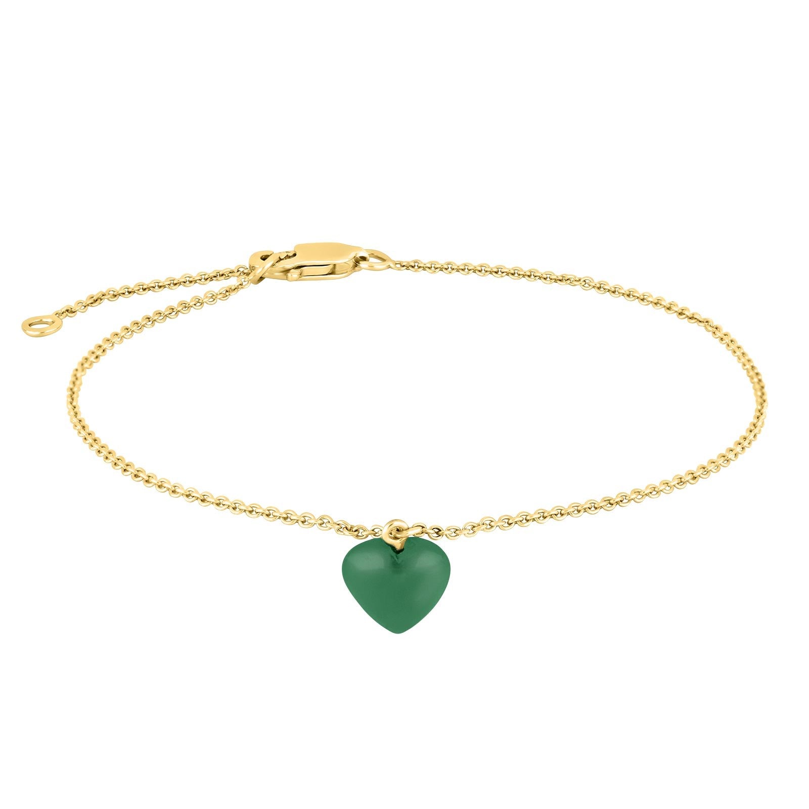 Armband YOU52 grüner Chalcedon