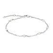 Silver bracelet PEARL52