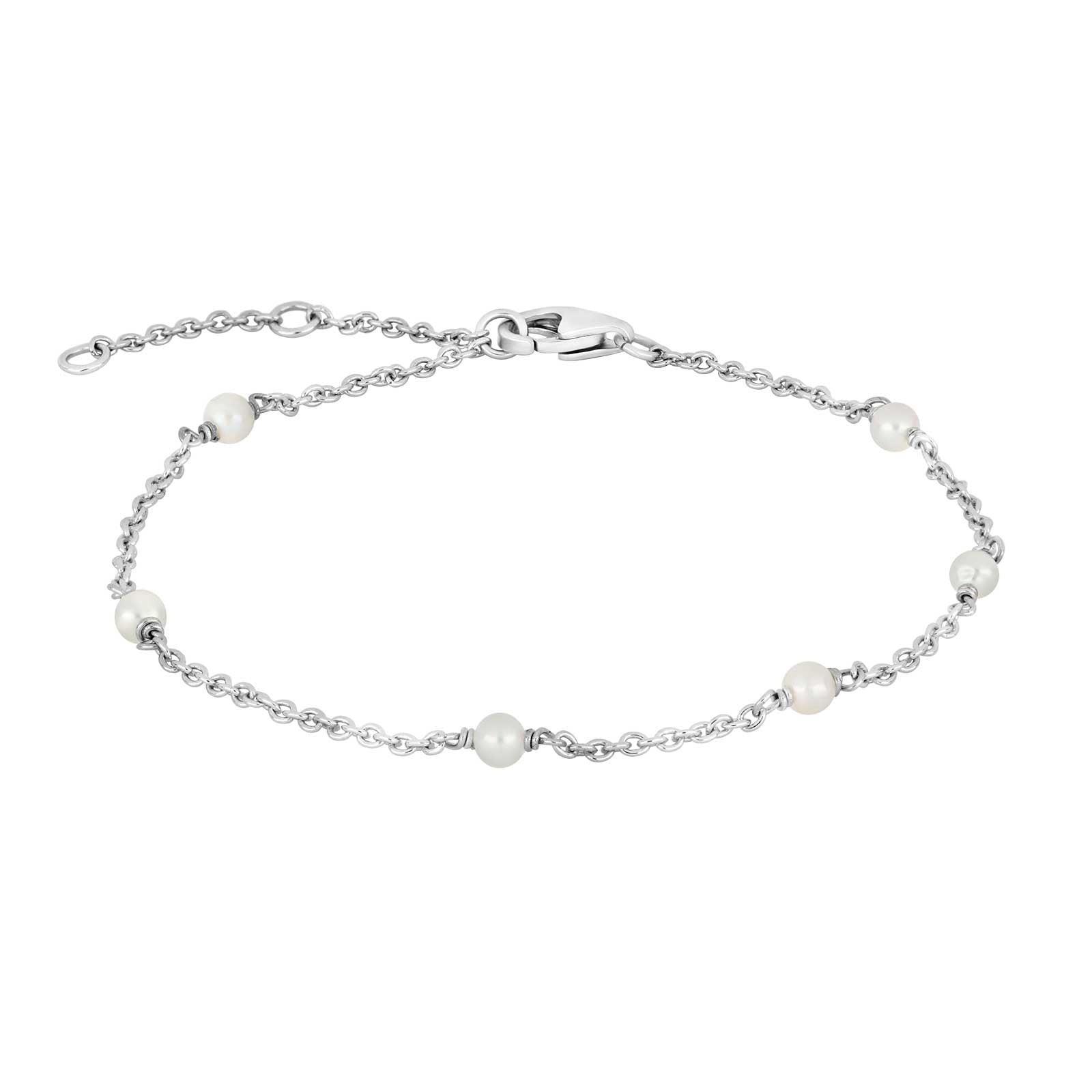 Silver bracelet PEARL52