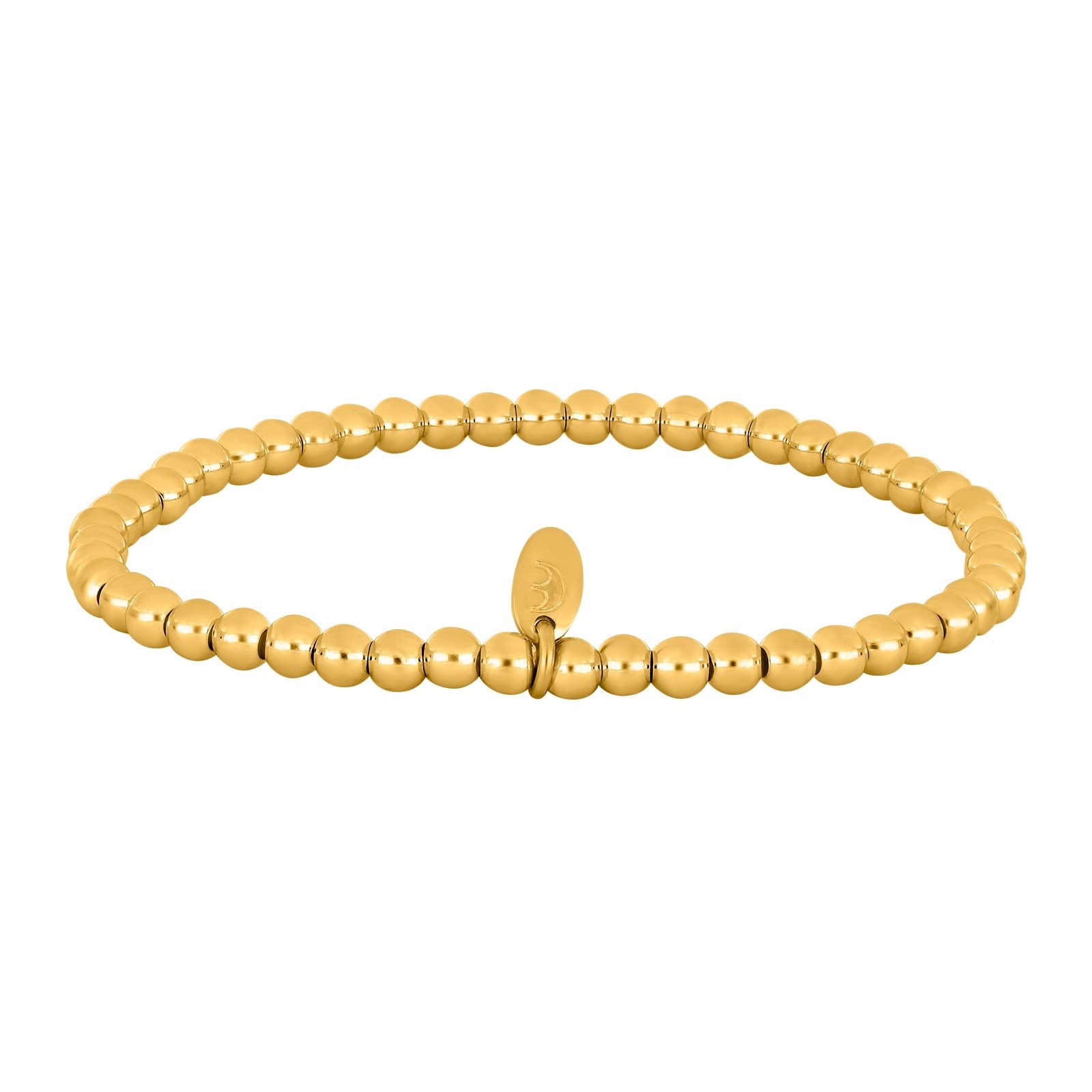 Rhod. silber Kugelarmband