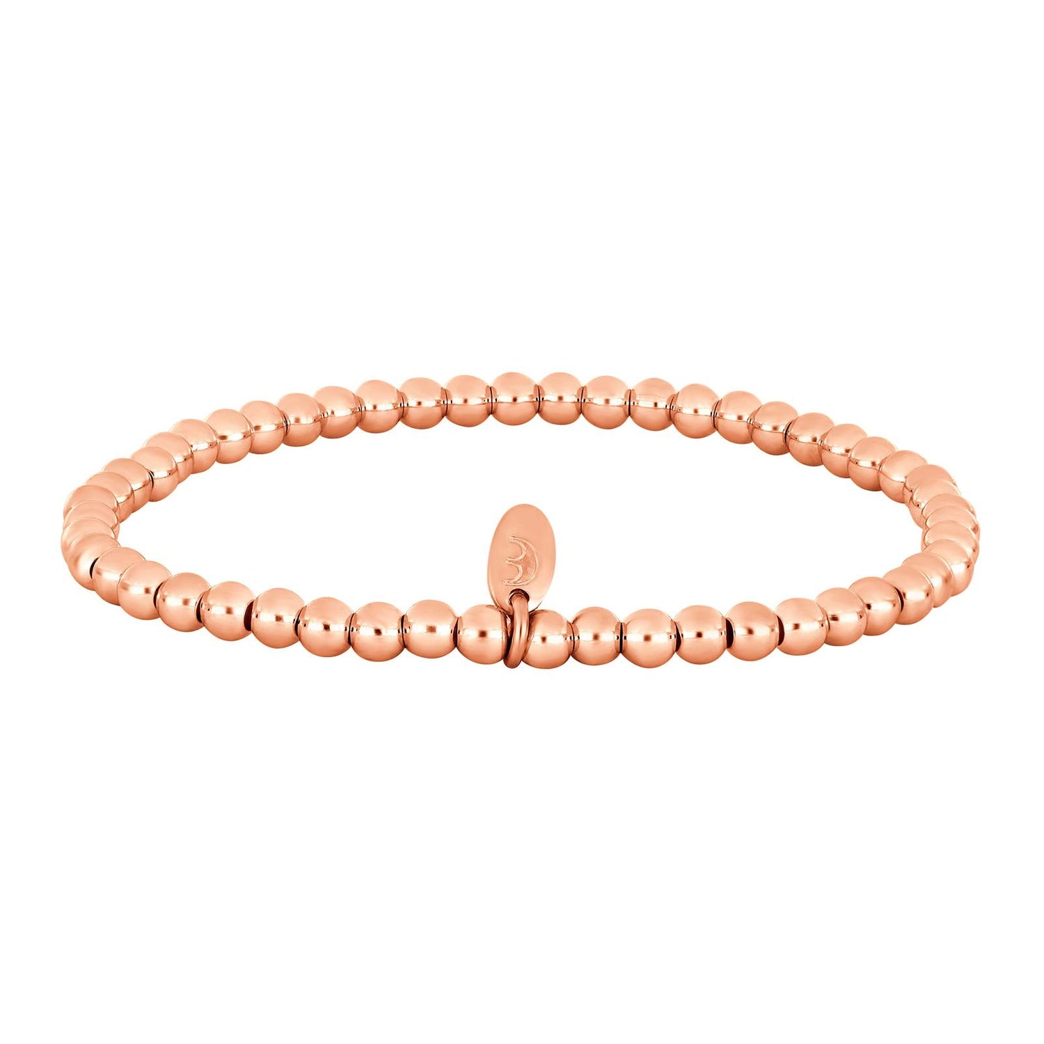Kugelarmband - Rosévergoldet