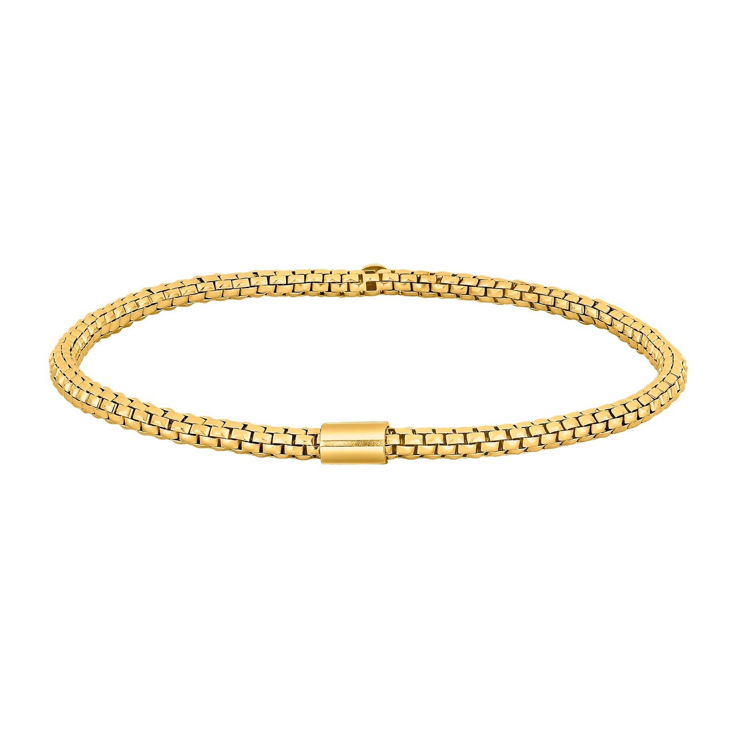 Flexarmband 3mm - Vergoldet