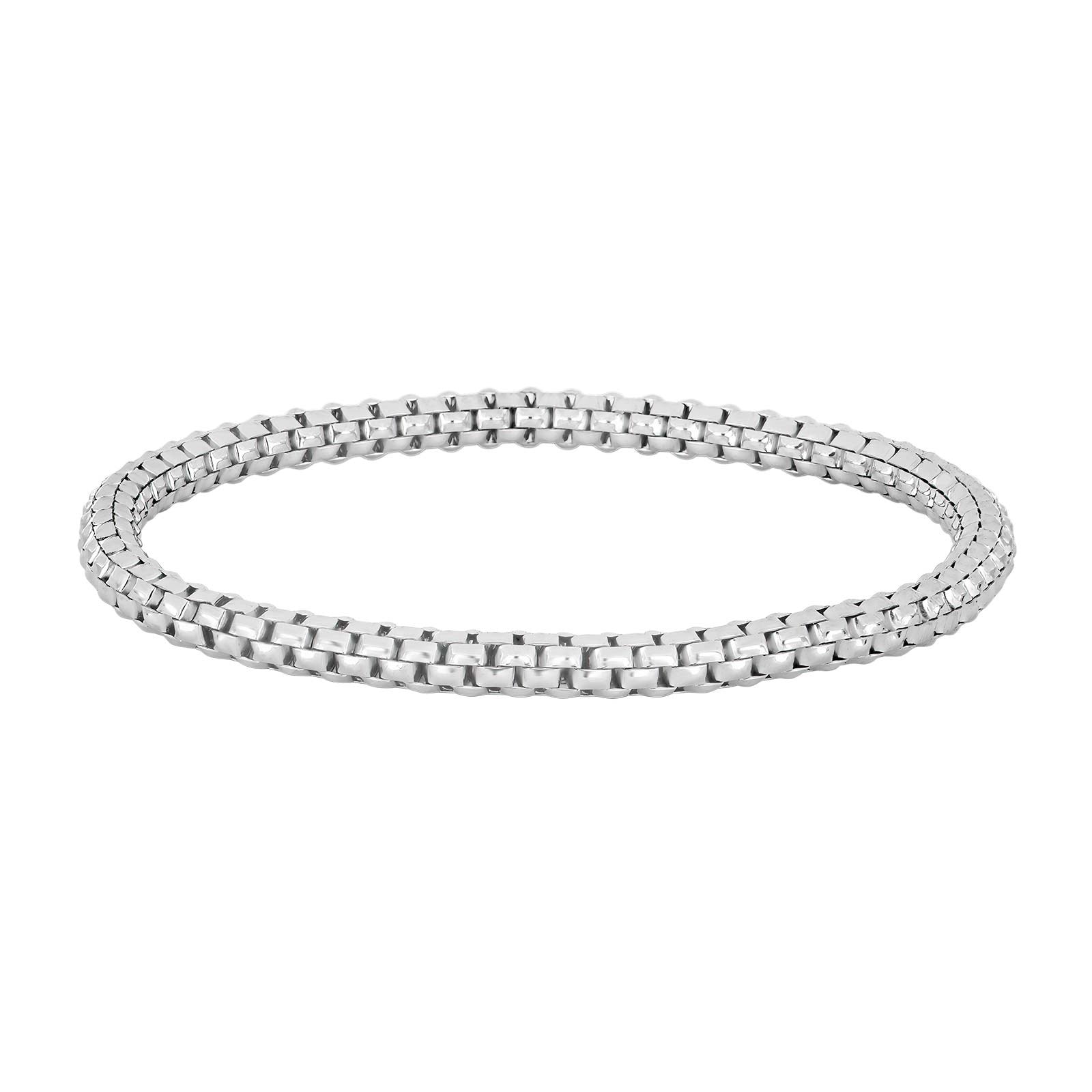 Silver flex bracelet 6mm