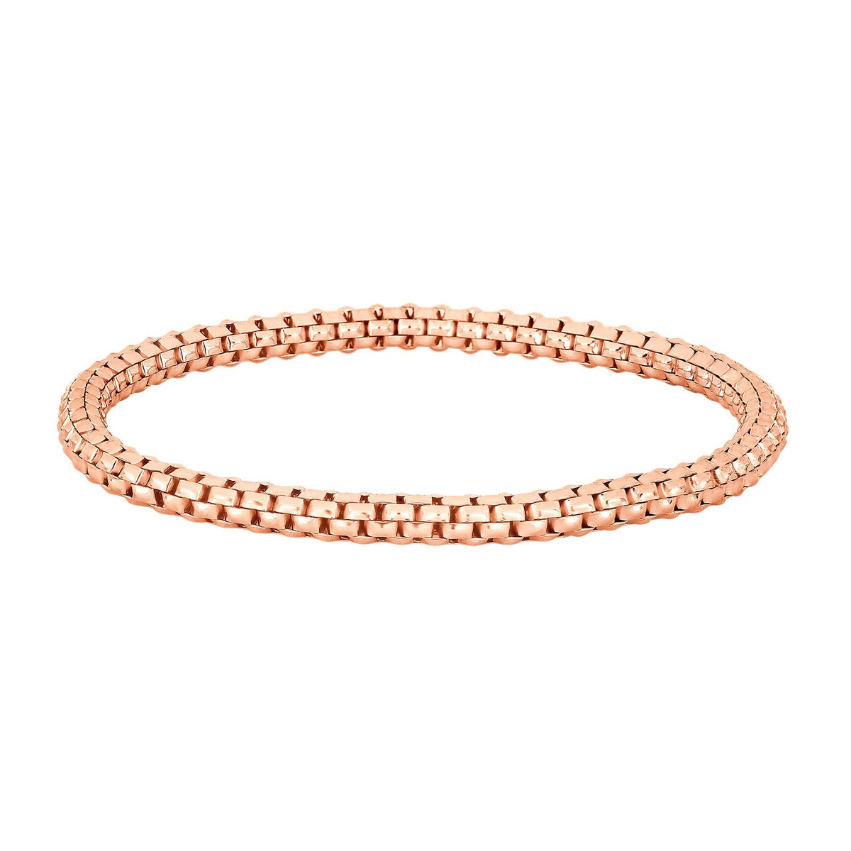 Flex bracelet 6mm - Gold plated