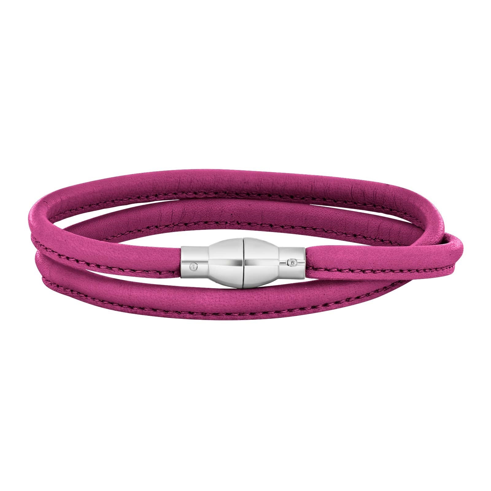 Lederarmband Silberverschluss