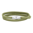Lederarmband Silberverschluss