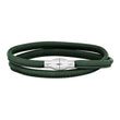 Lederarmband Silberverschluss