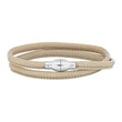 Lederarmband Silberverschluss