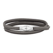 Lederarmband Silberverschluss