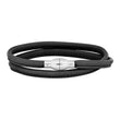 Lederarmband Silberverschluss