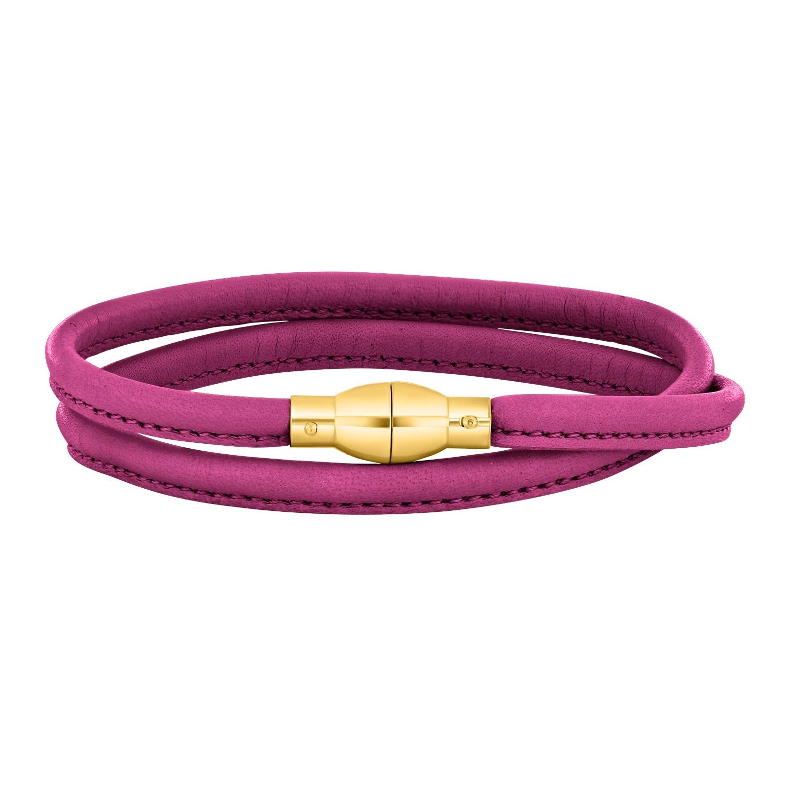 Lederarmband Silberverschluss