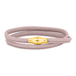 Lederarmband Silberverschluss