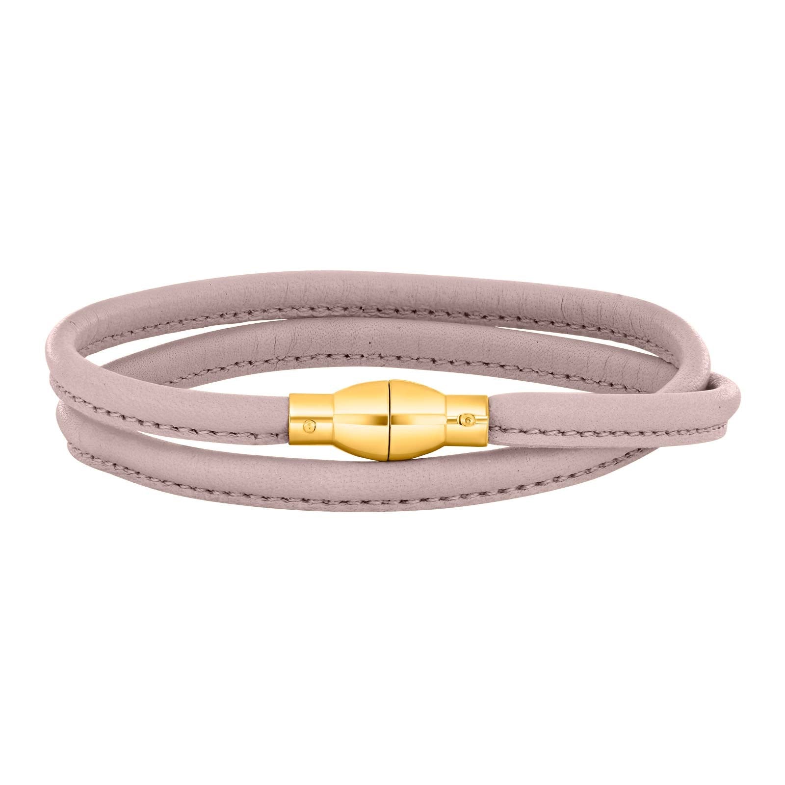 Lederarmband Silberverschluss